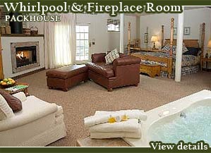 Whirlpool & Fireplace Room Packhouse -- View Details